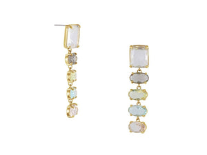 Zadie Allure Cut Stone Luxe Earrings