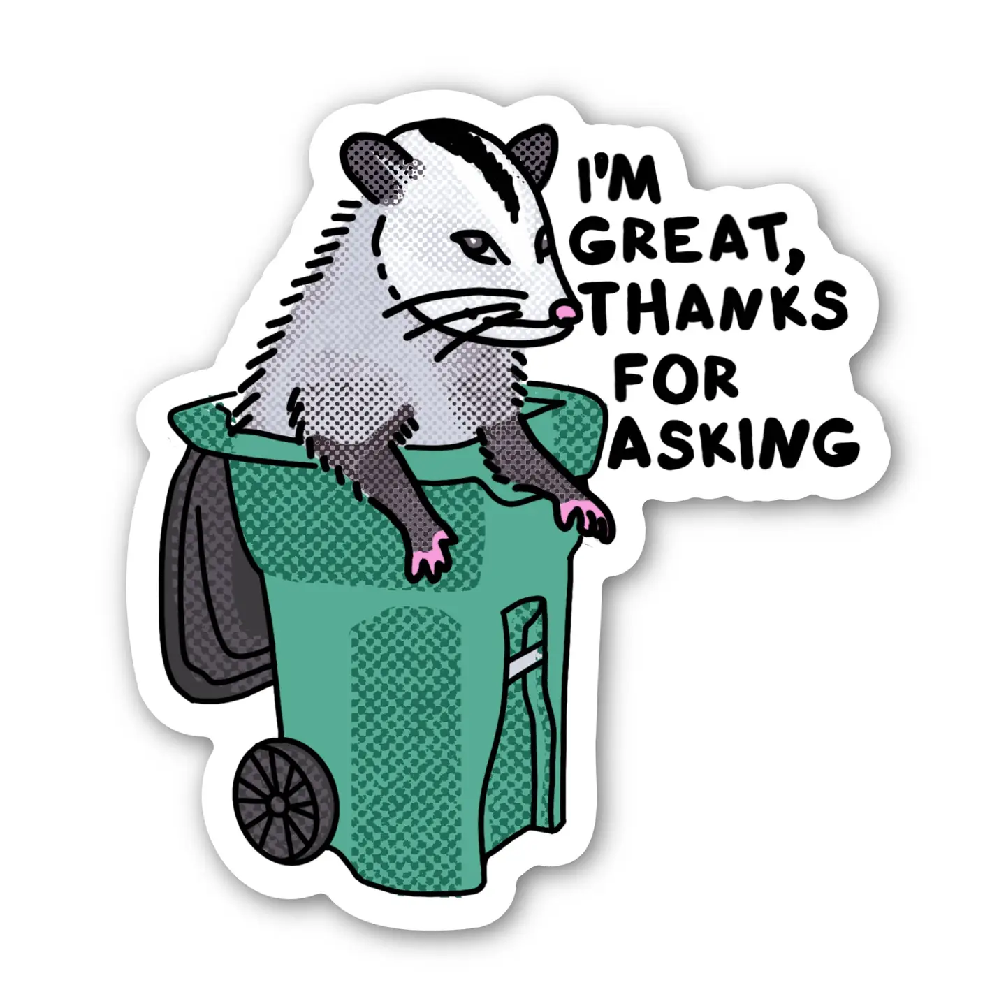 Big Moods Vinyl Stickers / Click for Selection