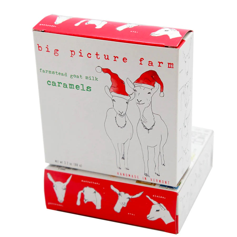 Santa Goat Milk Caramel Gift Box / Sea Salt & Vanilla