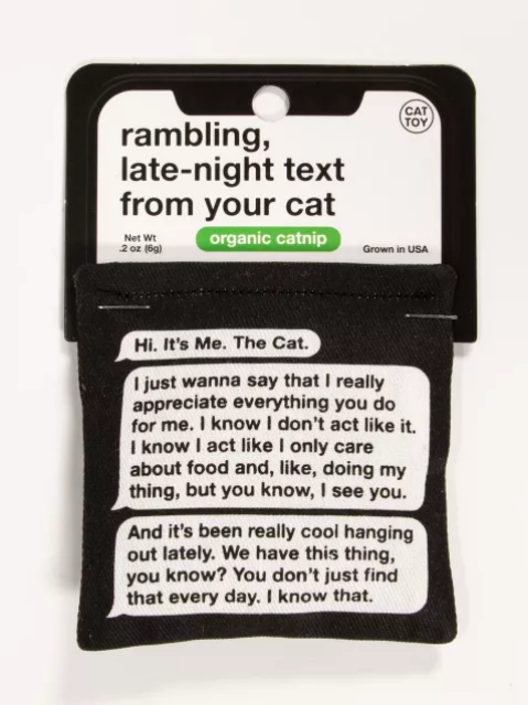 Catnip Toy / Click for Full Selection