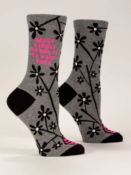 Women's Crew Socks / Click for Full Selection