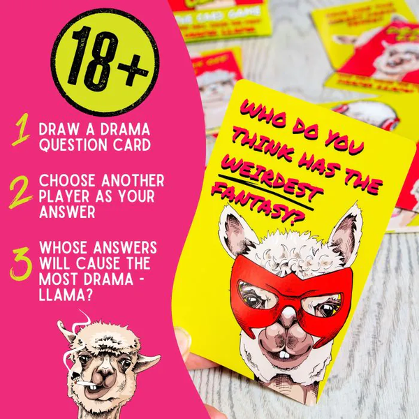 Drama Llama Card Game