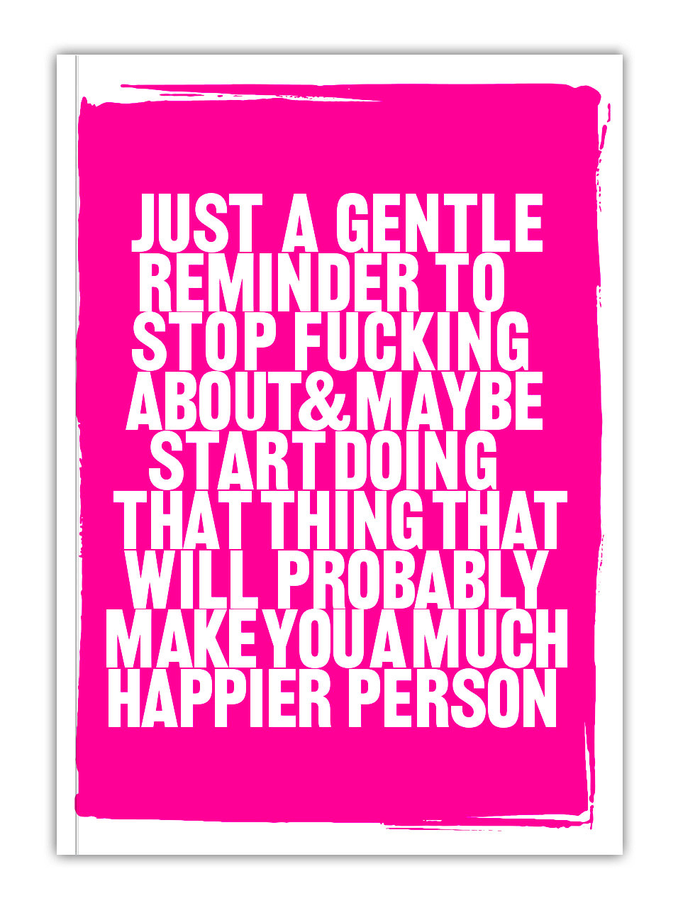Gentle Reminder Notebook