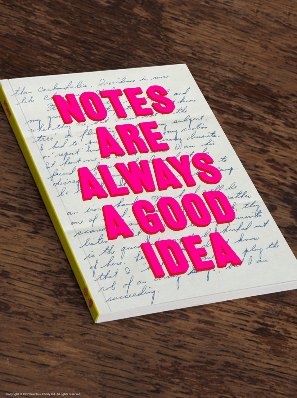 Notes are Always a Good Idea Notebook