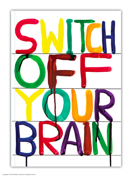 Switch Off Your Brain Notebook
