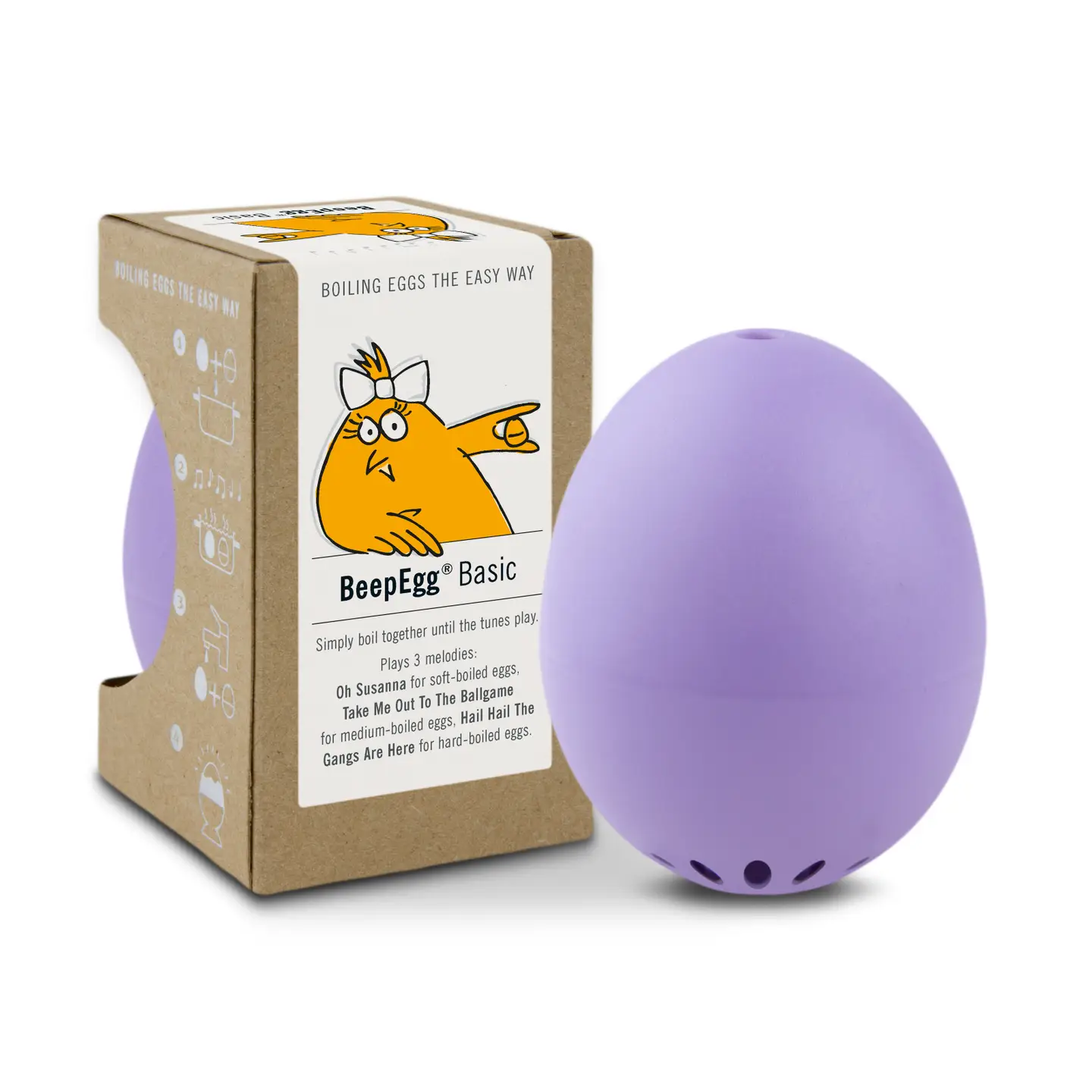 BeepEgg Intelligent Egg Timer Purple