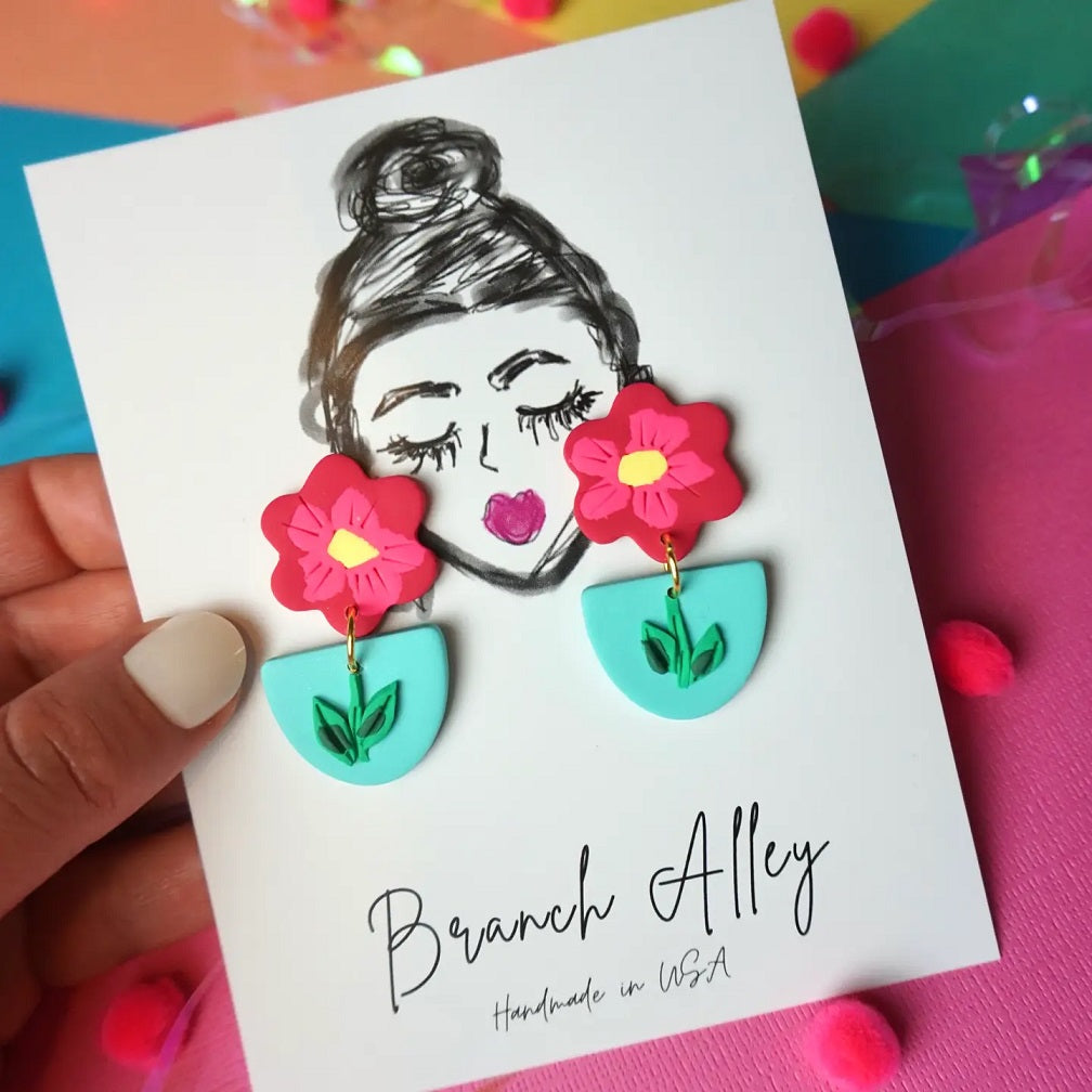 Branch Alley's "Keep Growing" Dangle Earrings
