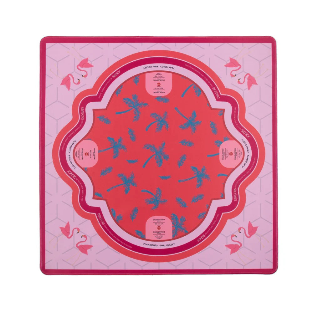 Flamingo Mahjong Mat / Fuchsia