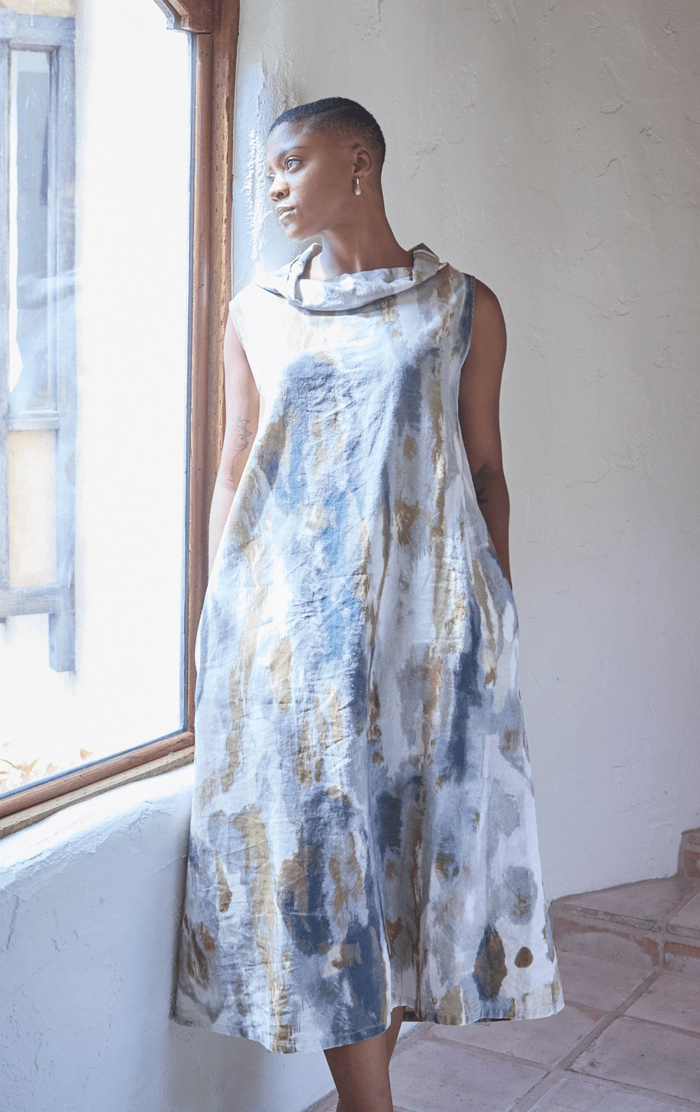Bryn Walker's Henrietta Dress in Pioggia Cambria