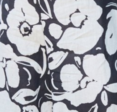 Bryn Walker Linen Mirren Button Up Shirt. Tapioca Floral Print.