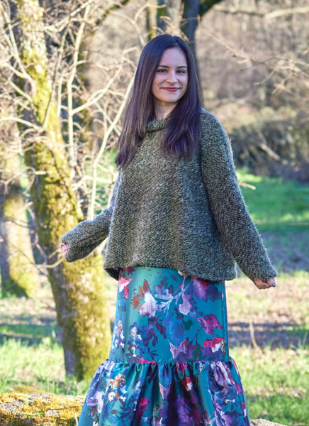 Bryn Walker Stowe Sweater in Erba Isle of Skye