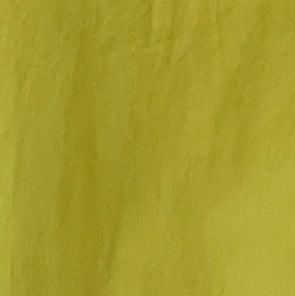 Brynn Walker Homer Linen Dress. Mid length, round neckline, 3/4 length sleeves, a-line silhouette. Romanesco yellow green swatch
