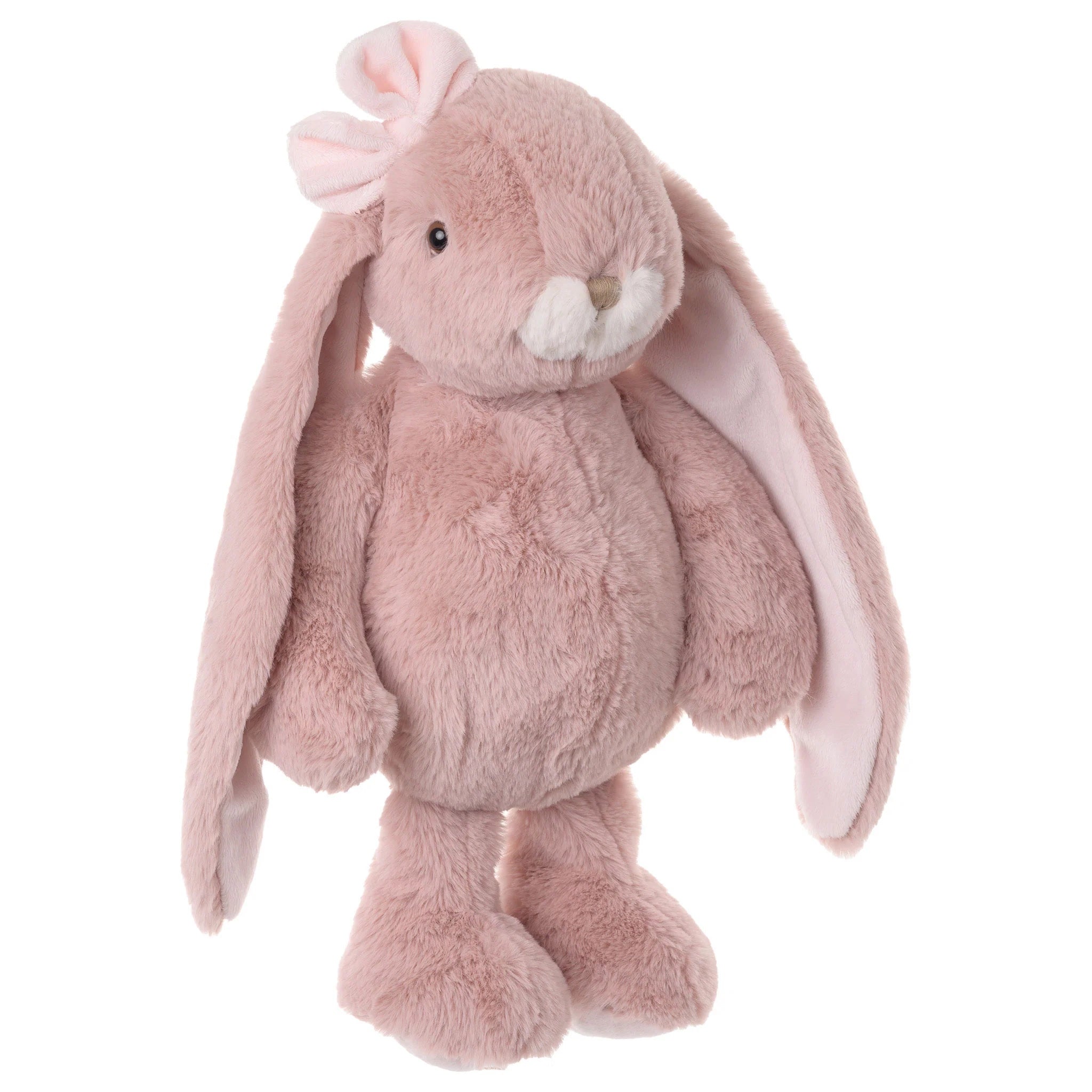 Cuddly Kanina Antique Pink Plush Rabbit