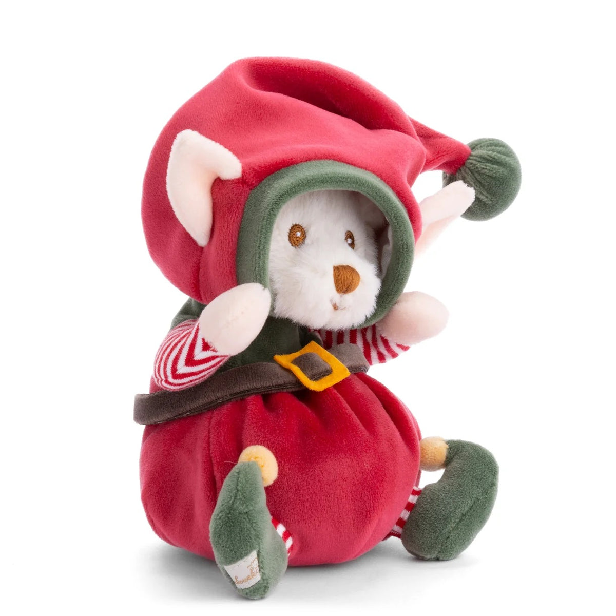Ziggy Santa's Little Helper Plush in Red