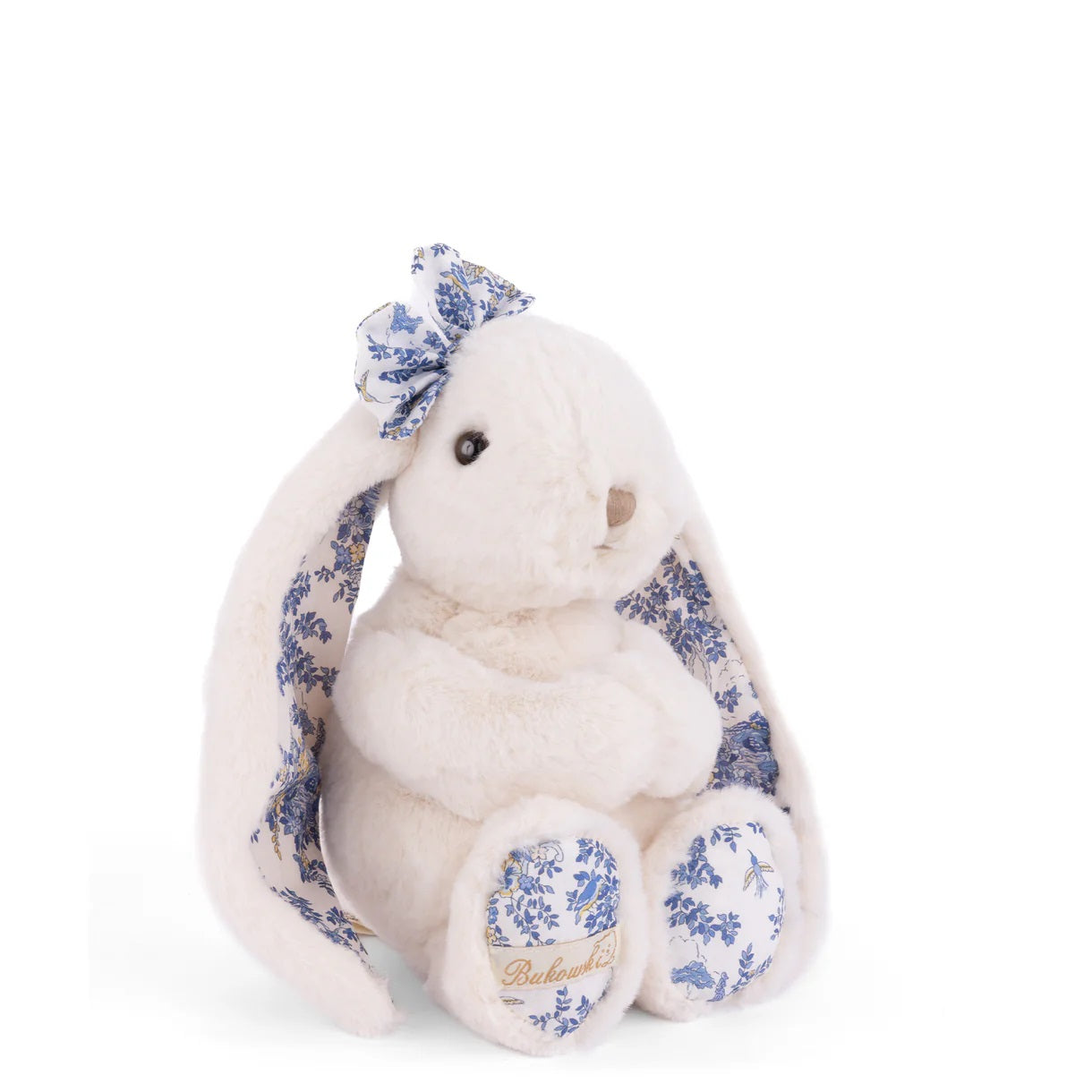 Friendly Kanina Floral White Plush Rabbit