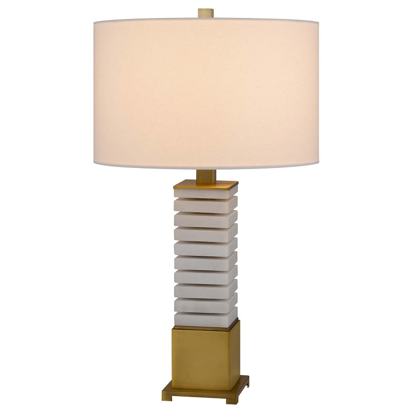 Cranbourne 3 Way Metal & Marble Table Lamp