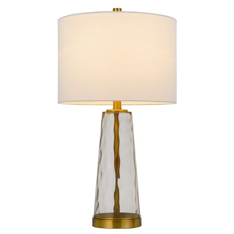 Heber Ripple Glass Table Lamp