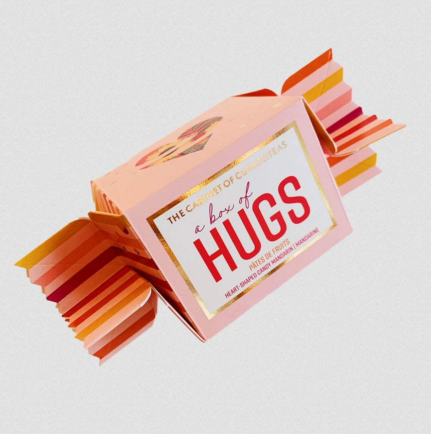 The Cabinet of CuriosiTEAS Candy Wrap Box of Hugs Pates de Fruits