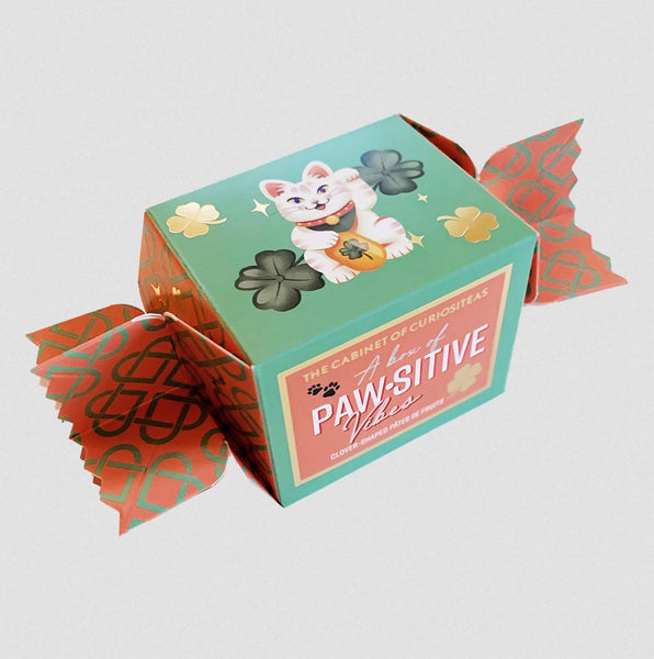 The Cabinet of CuriosiTEAS Candy Wrap Paw-sitive Vibes Pates de Fruits