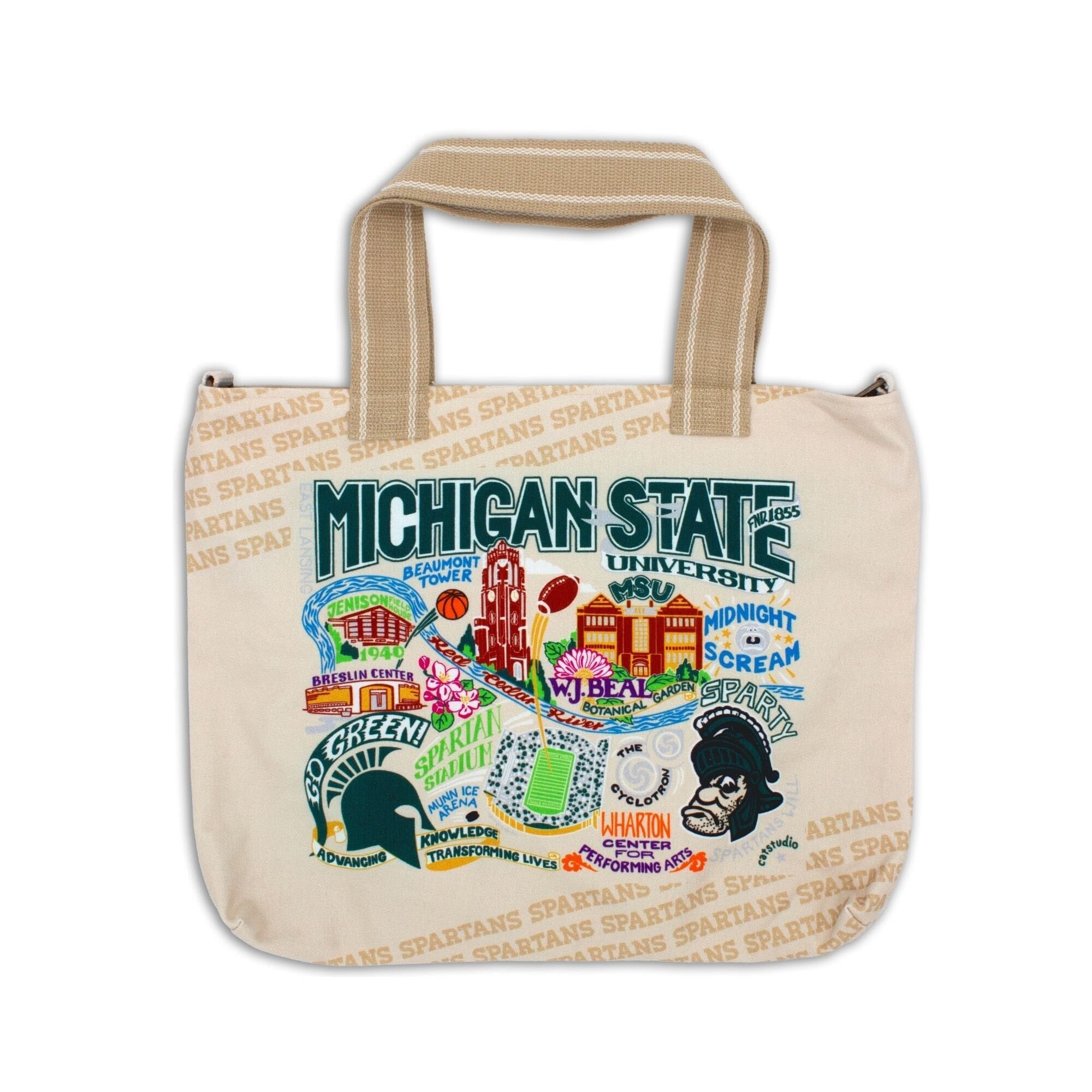 Catstudio Collegiate Tote Bag MSU