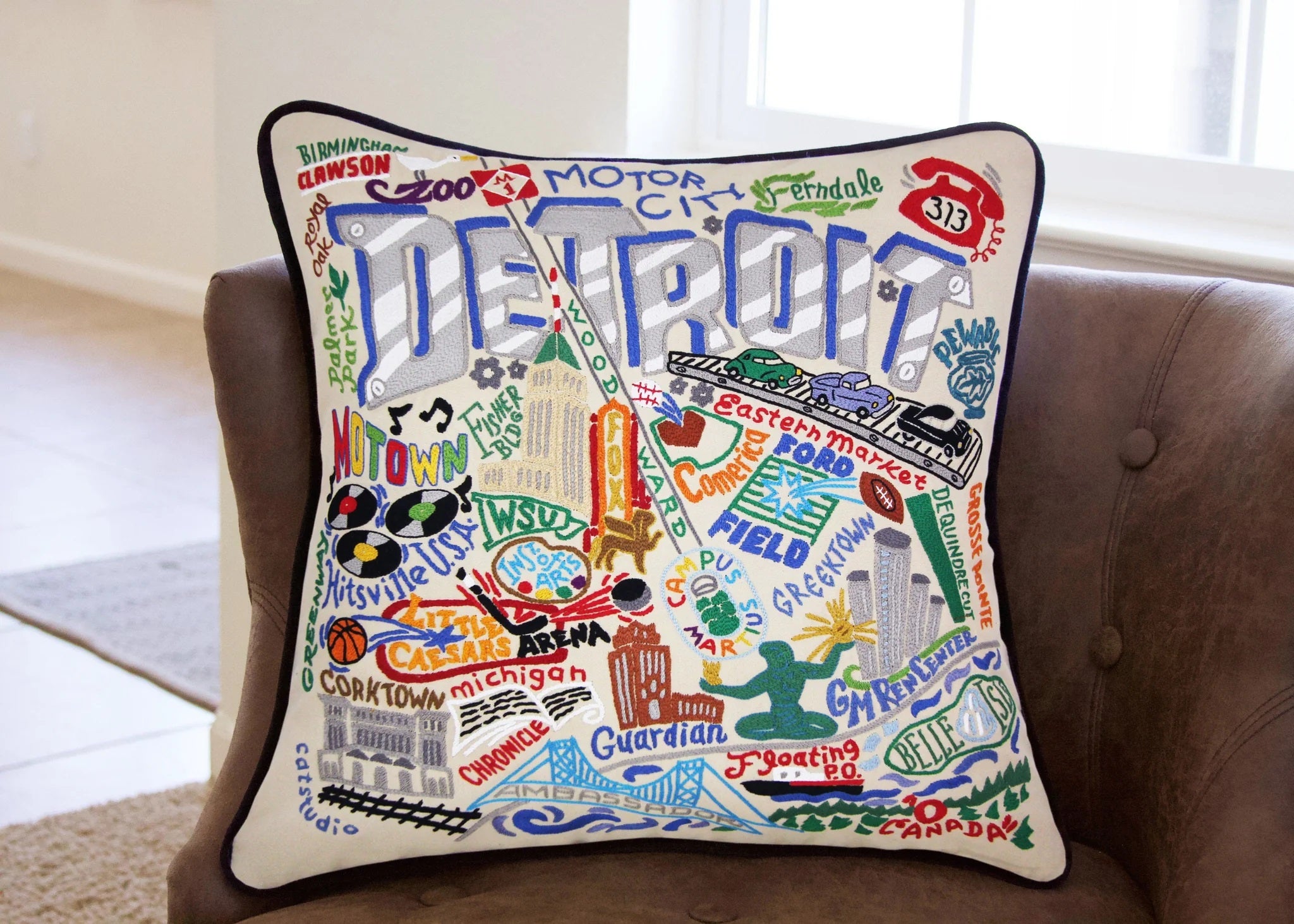 Detroit Pillow