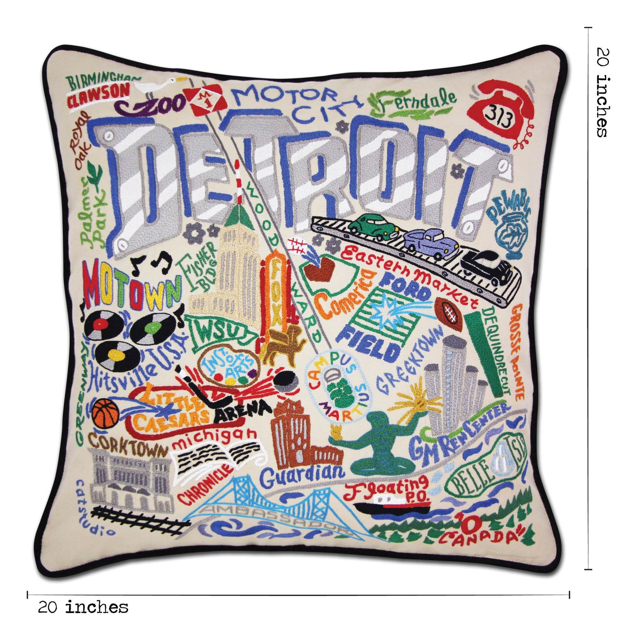Detroit Pillow