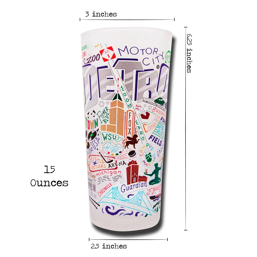 Michigan Themed Frosted Glass / Click for Styles