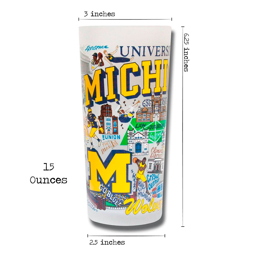 Michigan Themed Frosted Glass / Click for Styles
