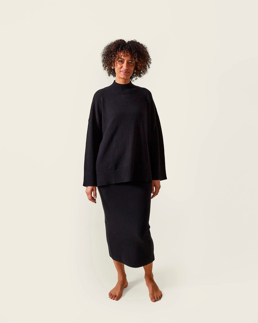 Chalk UK's Bonnie Skirt in Black