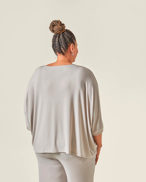 Chalk UK's Jemma Top Greige