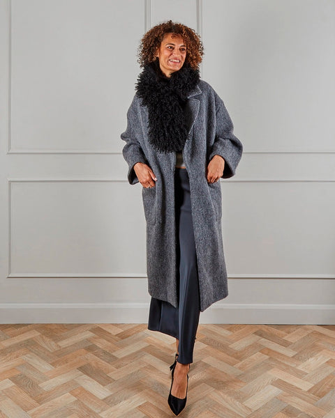 Chalk UK Sienna Coat in Charcoal