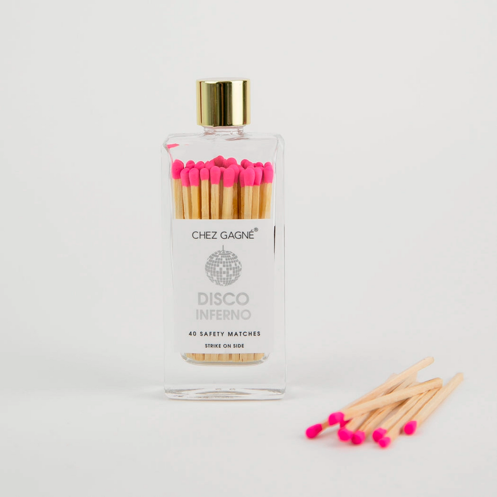 Glass Bottle Safety Matches / Click for Full Selection