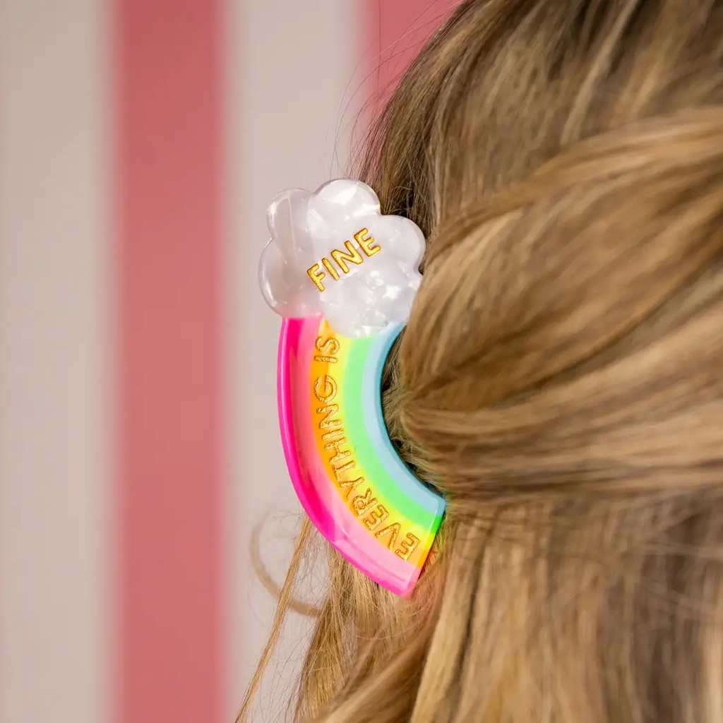 Everything is Fine Hair Clip Chez Gagne
