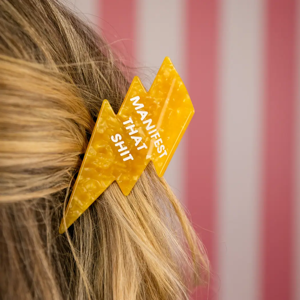 Manifest That Shit Hair Clip