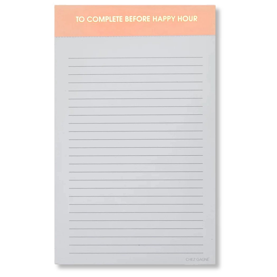 Lined Notepad / Click for Styles