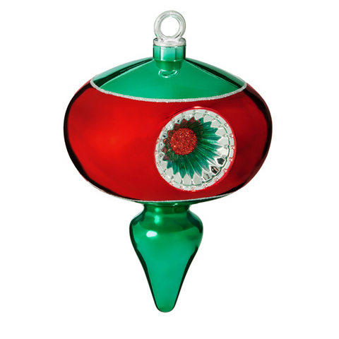 Reflector Finial Ornament / 9"