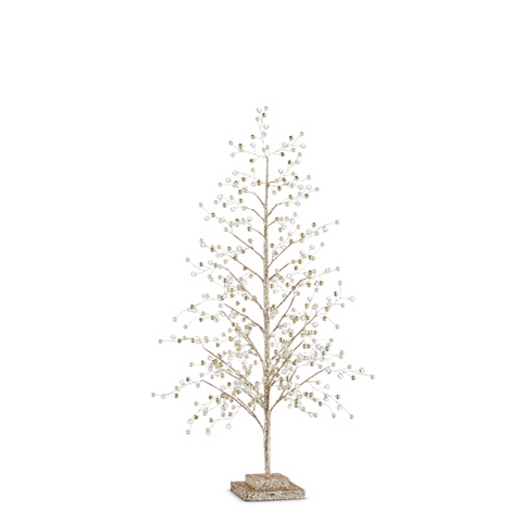 Crystal Champagne Tree / 23"