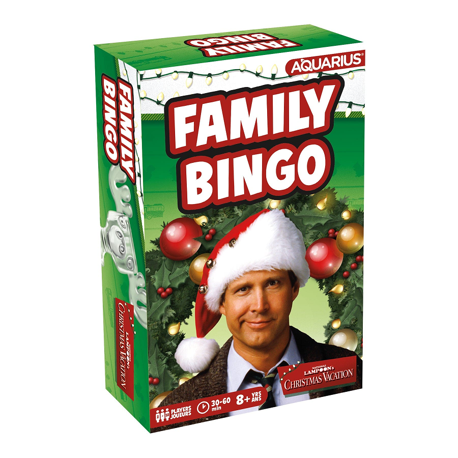 Christmas Vacation Family Bingo Game