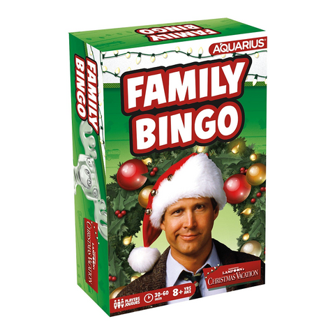 Christmas Vacation Family Bingo Game