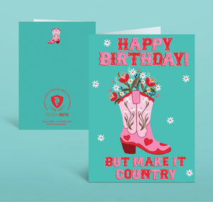 Happy Birthday but Make it Country Card