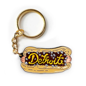 Detroit Coney Dog Keychain