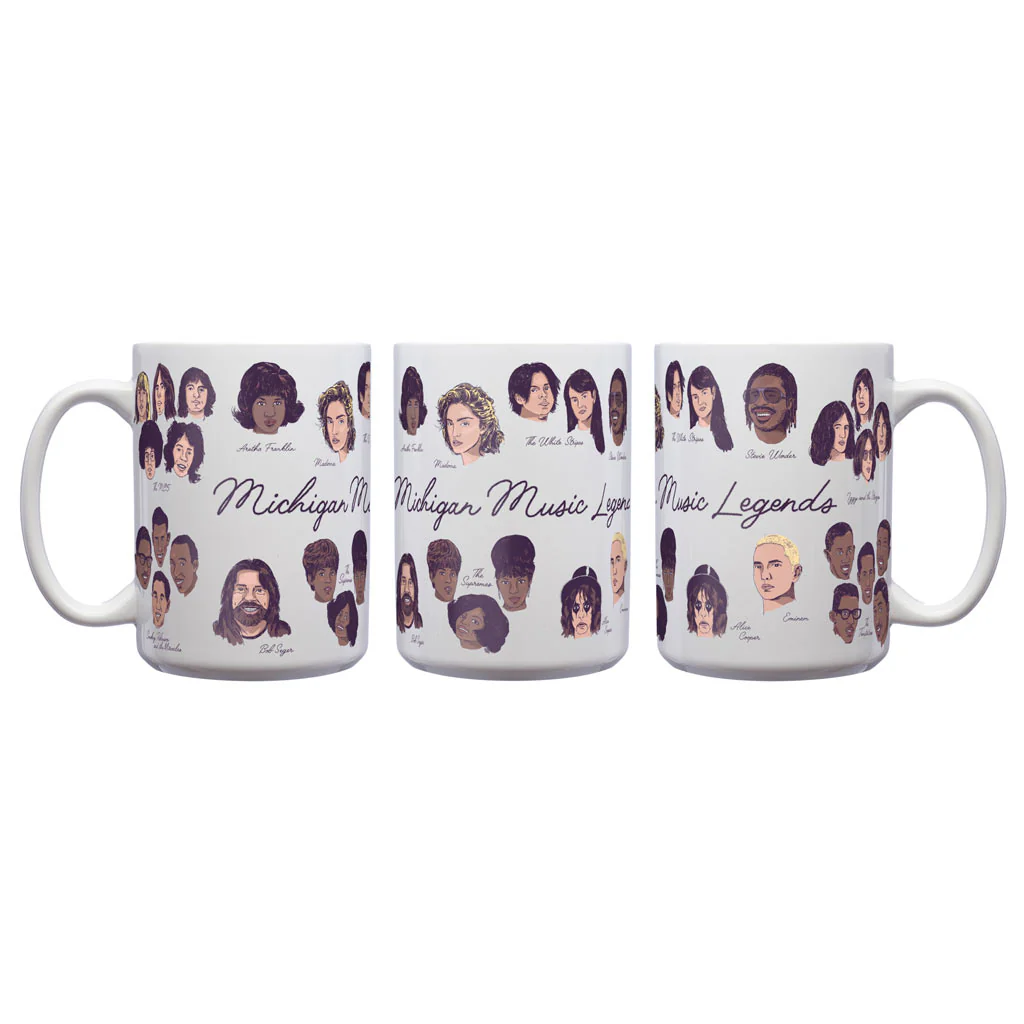 Michigan Music Legends Mug