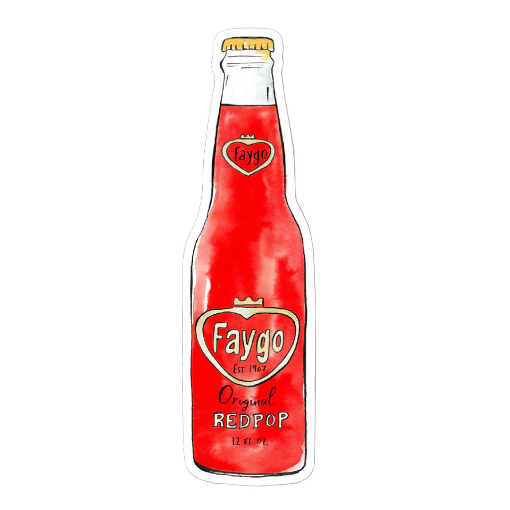 Faygo Red Pop Stickers