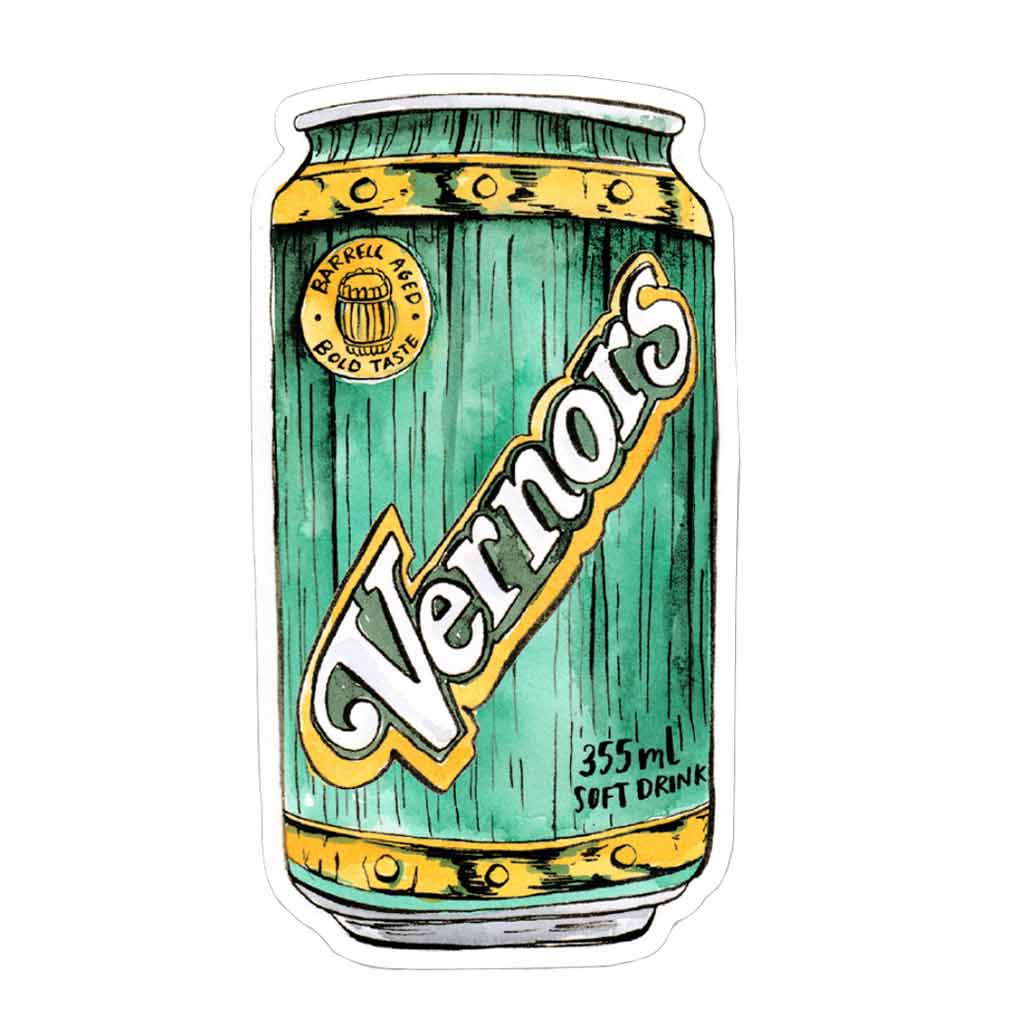 Vernors Ginger Ale Sticker