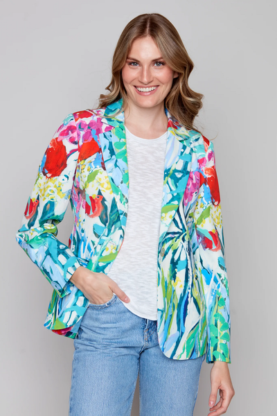 Claire Desjardins At Liberty in the Garden Blazer