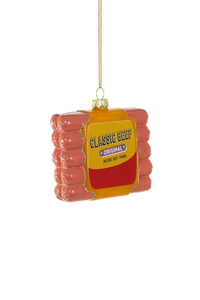 Cody Foster Packaged Hot Dogs Ornament