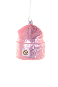 Cody Foster Pink Hipster Beanie Ornament