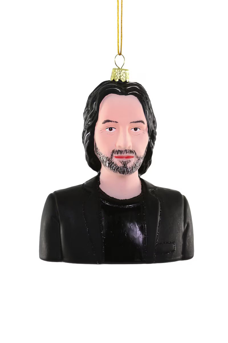 Cody Foster Keanu Reeves Ornament