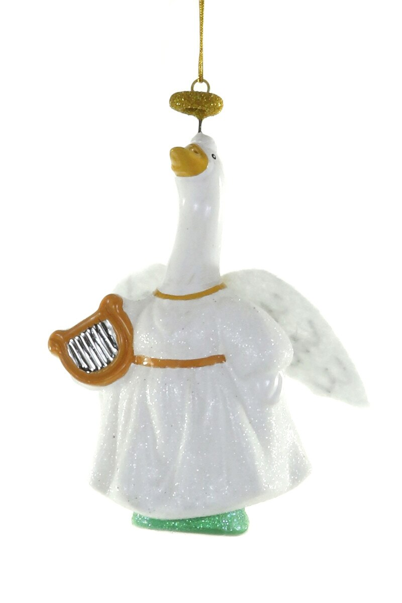Cody Foster Porch Goose Angel Ornament