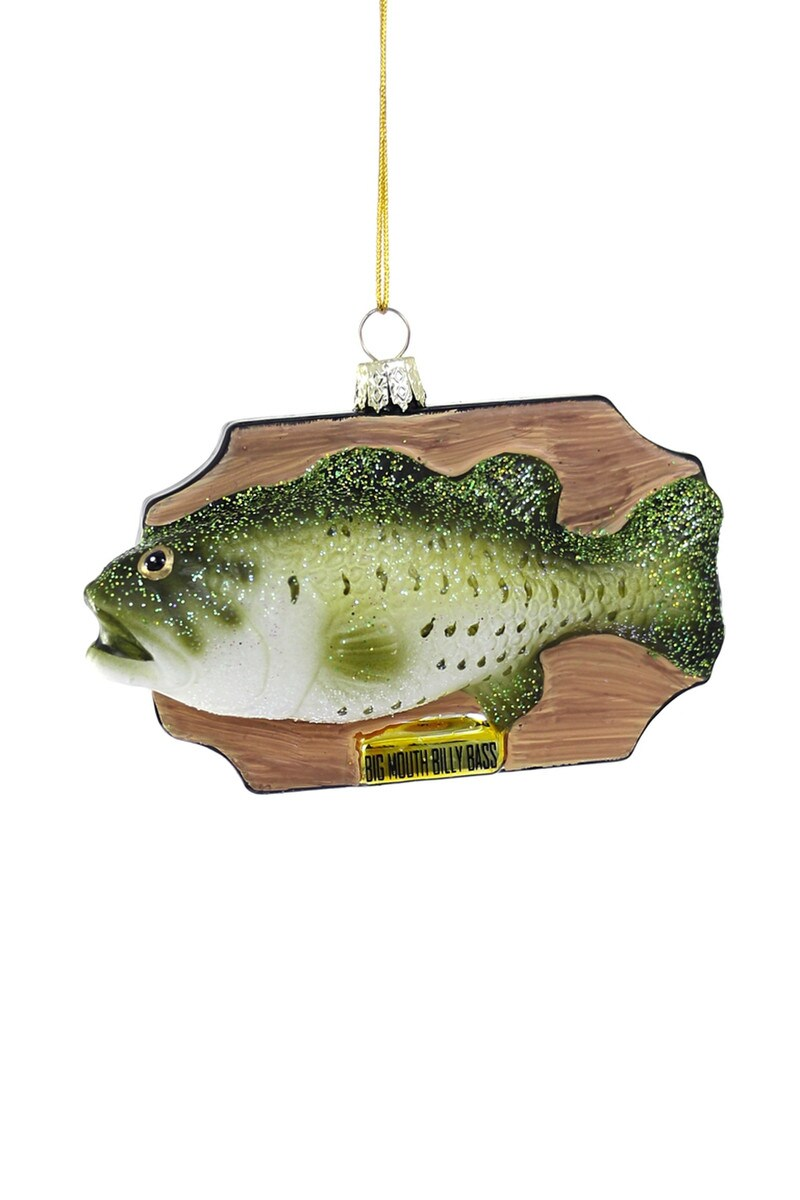 Cody Foster's Singing Fish Ornament. Big Mouth Billy Bass